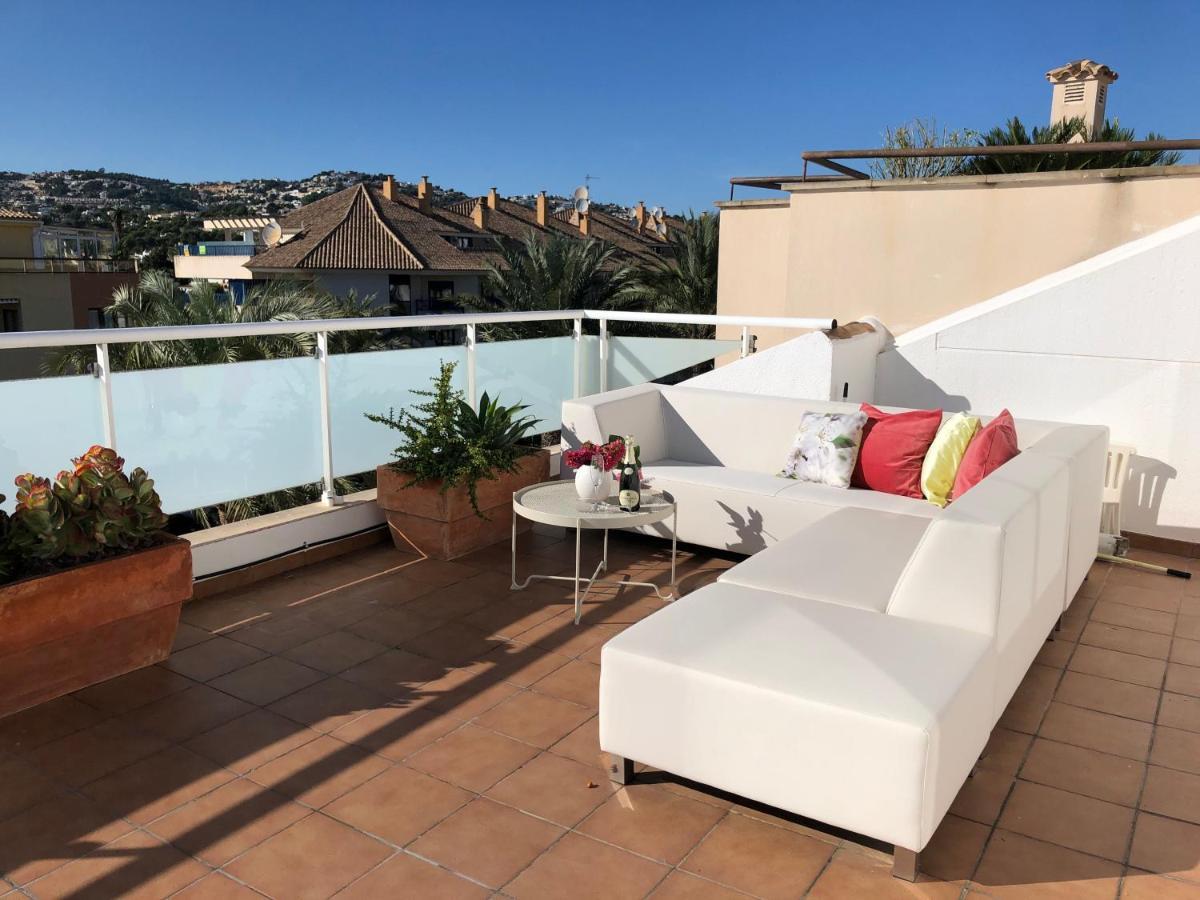 Ferienwohnung Penthouse La Paz 9 - Castle View Moraira Exterior foto